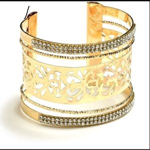 Gold Engraved Bracelet